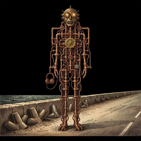 Deleuze and Guattari — One Standing Line
