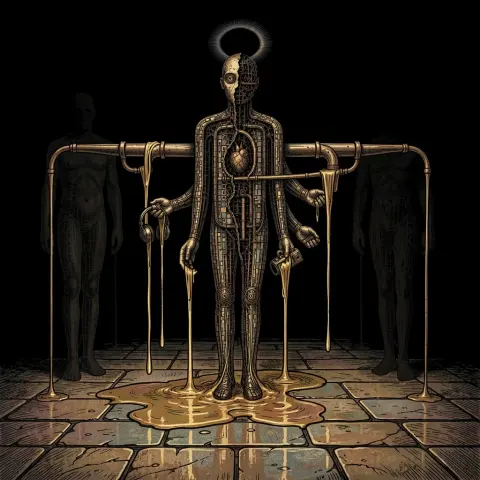 Deleuze and Guattari — The Eye Goes Dark